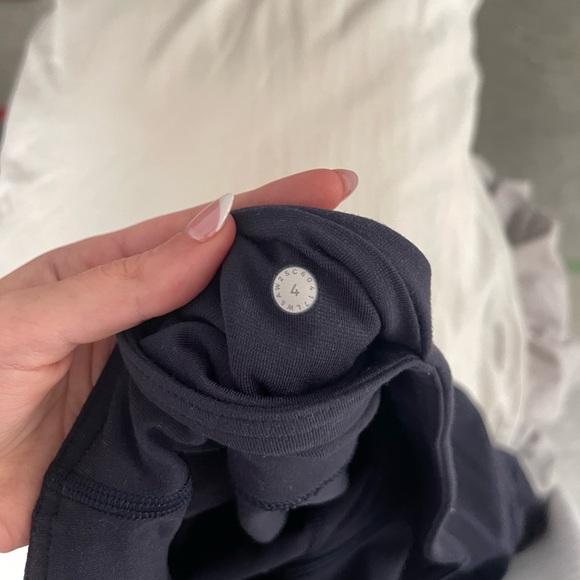 LULULEMON LOWRISE WUNDER UNDER Navy - Picture 7 of 7